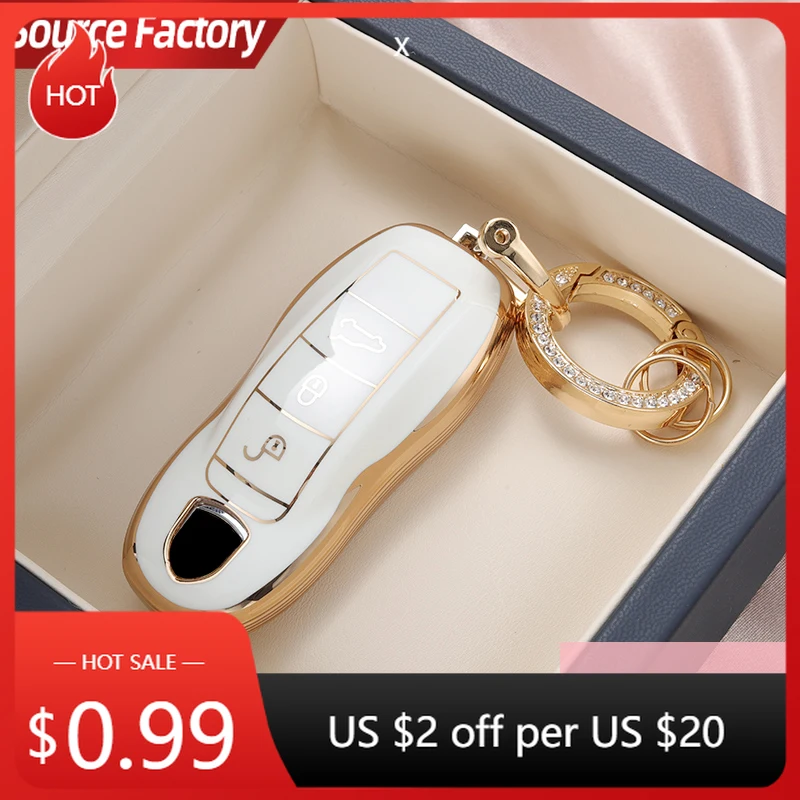 

Автомобильные наклейки из ТПУ, чехол для дистанционного ключа автомобиля, брелок для 911 970 997 991 996 958 918 991, Porsche Panamera Carman Macann Bob