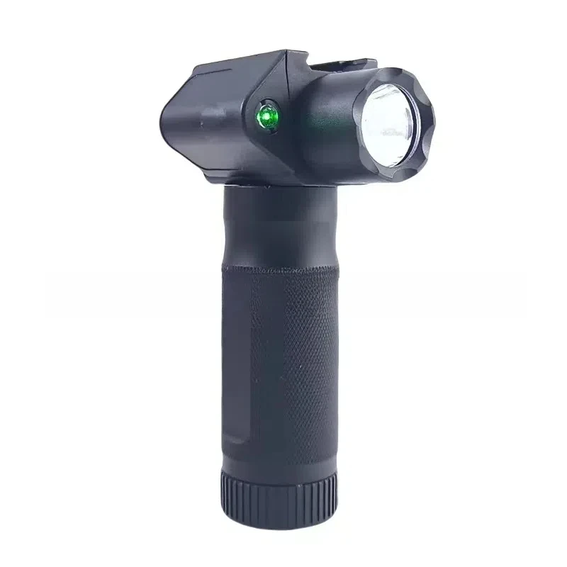 Knight foregip-linterna LED CREE combinada Vertical, mira láser roja, 20mm, linterna montada en Riel, accesorios de caza Airsoft