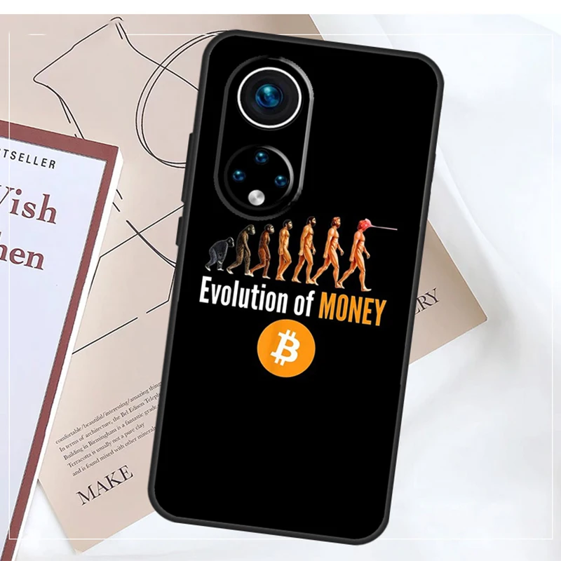 Bitcoin Evolution Of Money Cryptocurrency Case For Honor Magic 6 Pro 5 Lite 50 70 90 Lite X6 X7 X8 X9 X7a X8a X9a X8b X9b Coque