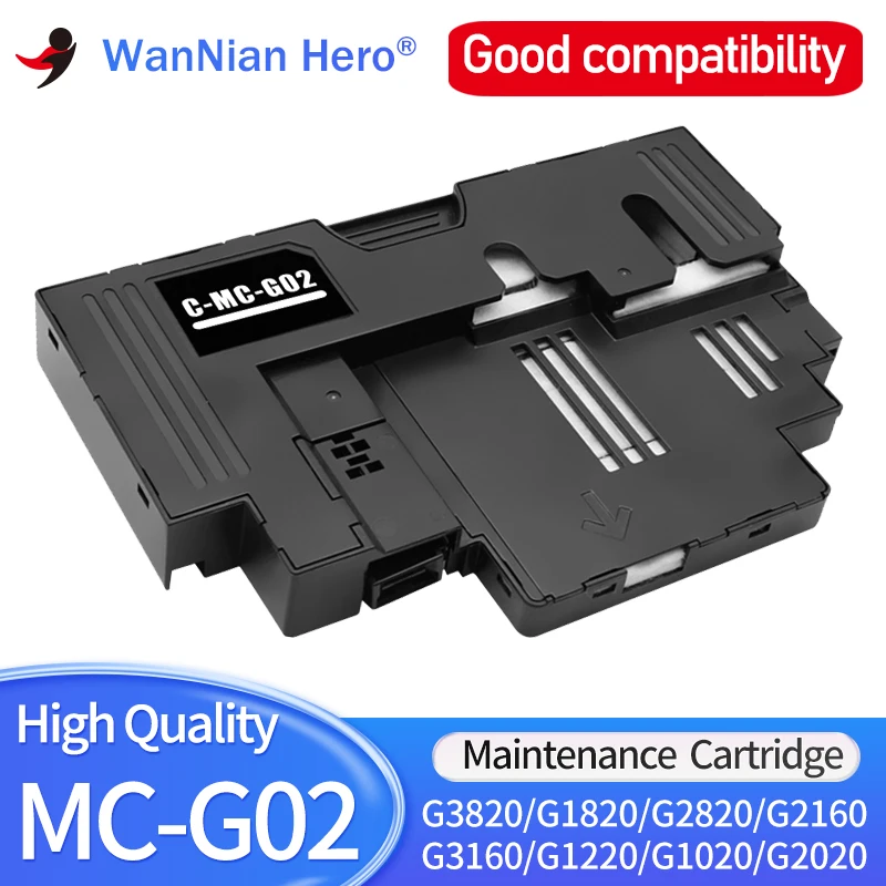 MC-G02 Maintenance tank Box MC G02 MCG02 for Canon G3560 G3520 G2560 G1520 G680 G580 G3860 G3821 G3820 G3963Waste Tank cartridge