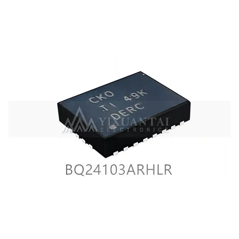 

10pcs/Lot BQ24103ARHLR Switching Battery Charger Li-FePO4/Li-Ion/Li-Pol/NiCd/NiMH 2000mA 4.2V/8.4V 20-Pin VQFN EP T/R New