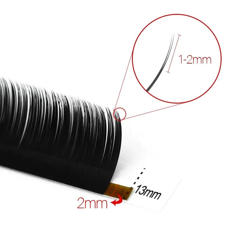 SONG LASHES  Flat Ellipse Eyelash Extensions Maquiagem Split Tips Ellipse Shaped Natural Light Magnetic Ellipse Lashes