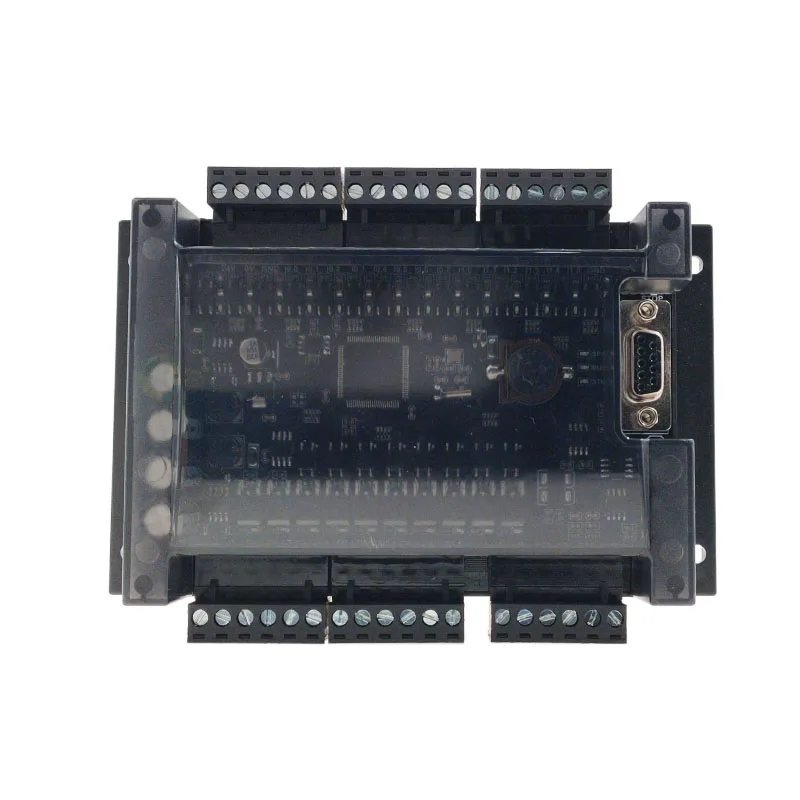 PLC Programmable Logic Industrial Controller With Shell FX2N-10MR/MT 14/20//24/30/32MT Transistor Relay Module DC24V 9.6kbps