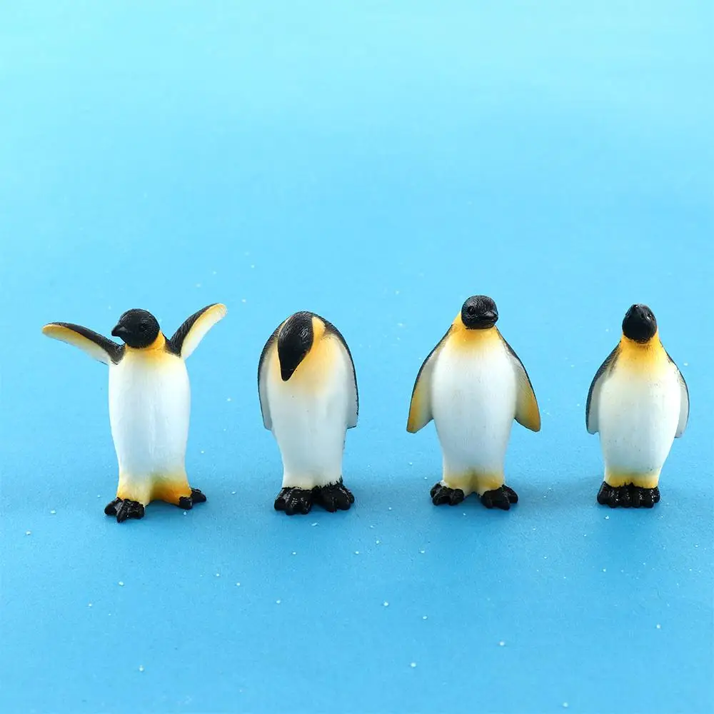 Office Small Iceberg Penguin Model Seal Micro Landscape Winter Figurine Fairy Garden Ornament Miniature