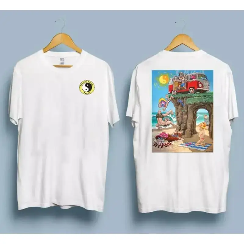 Nova camisa T C Surf Challenge Retro 80S Designs