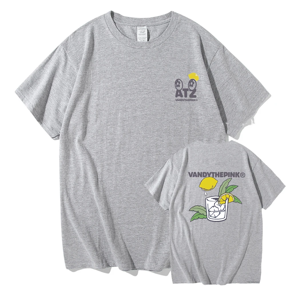 

ATZ Lemon Drop 2025 Summer Tshirts Golden Hour Part 3 Women Clothing Unisex Cotton Short Sleeve Tops Graphic TShirt Vintage