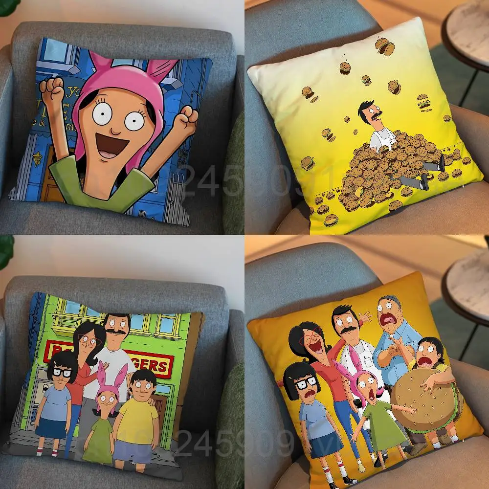 family Louise Belcher Bob's Burgers room decor para regalar pillow cover living room sofa cushion cover bedroom pillow cover