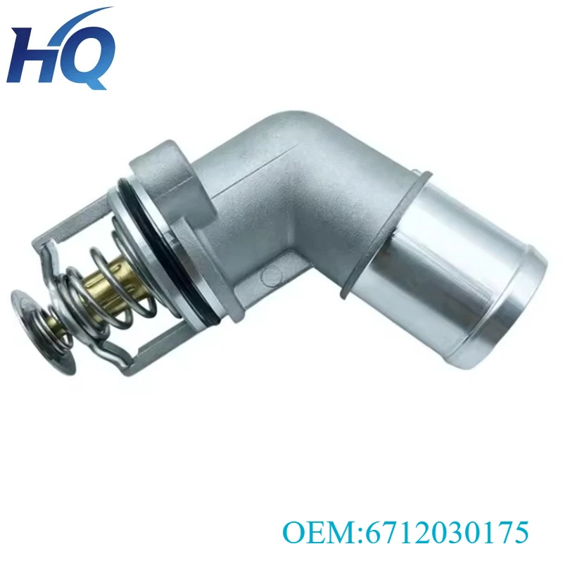 

6712030175 Engine Coolant Thermostat Assembly Housing For Ssangyong Korando C Actyon Rexton Actyon Sports II Rodius Stavic D20