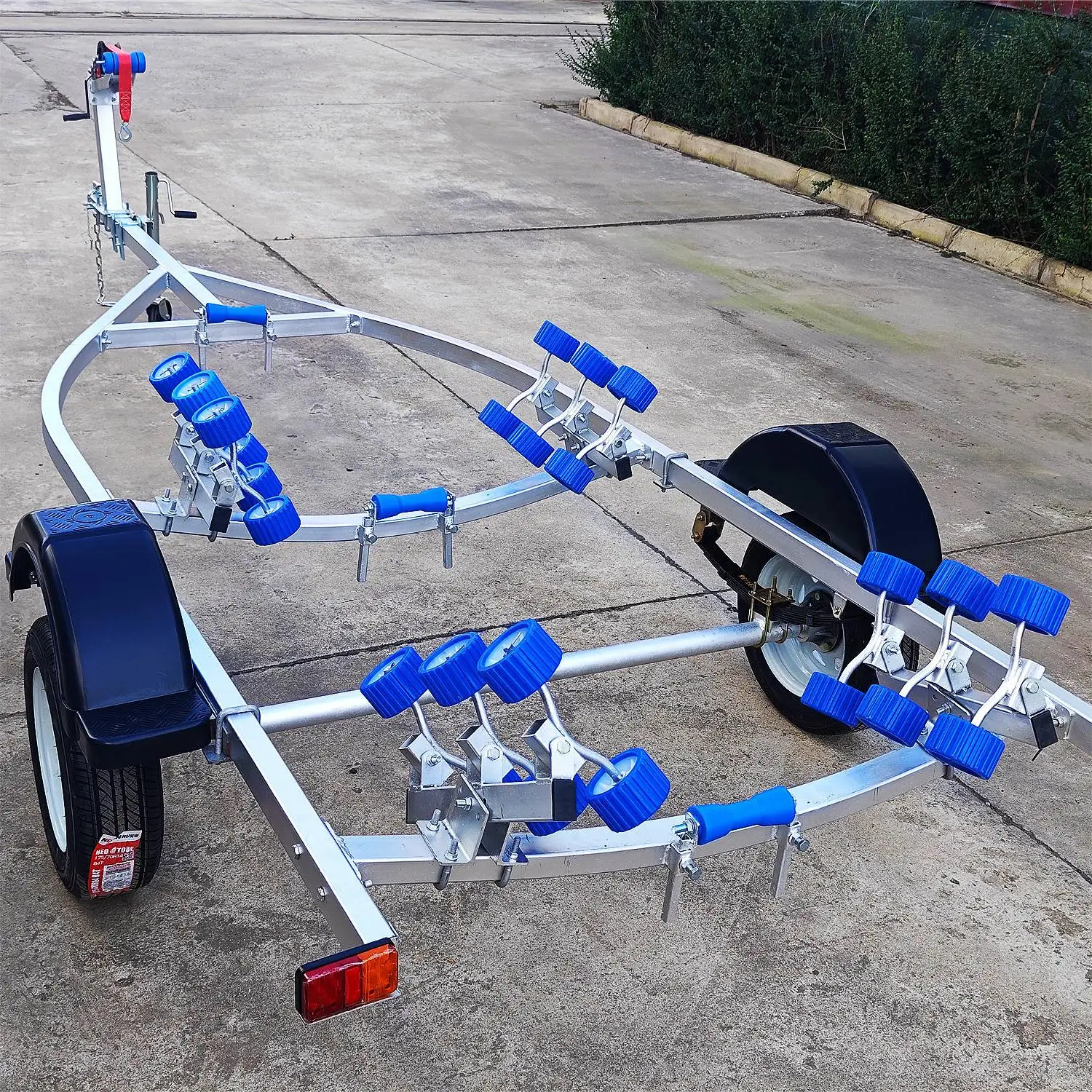 High Quality New hot sale  Boat Ship Vessel Trailer Customized Production
