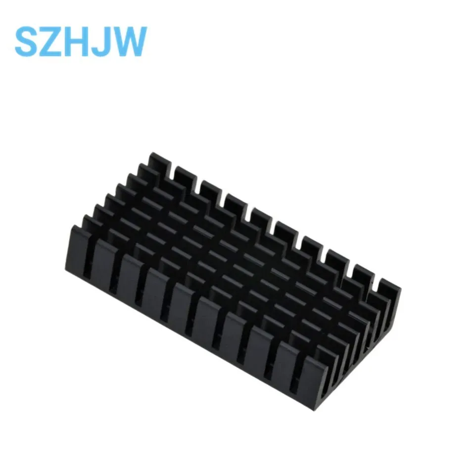 Heatsink Radiator Cooler Radiator 50x25x10MM High Quality Black Slot Heat Sink 