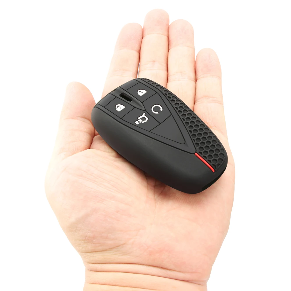 Silicone Car Key Case Cover Fob For Changan CS35PLUS CS35 Plus CS55 PLUS CS75 PLUS Eado UNI-T UNI K Oushang X5 X7 EV 2019-2022