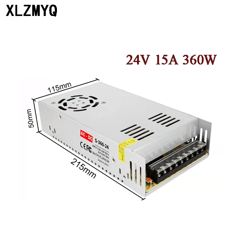 24V 1A 2A 3A 4A 5A 8A 10A Switching Power Supply Source Transformers AC 220V To DC 24V LED SMPS Power Supply For LED Strip CCTV