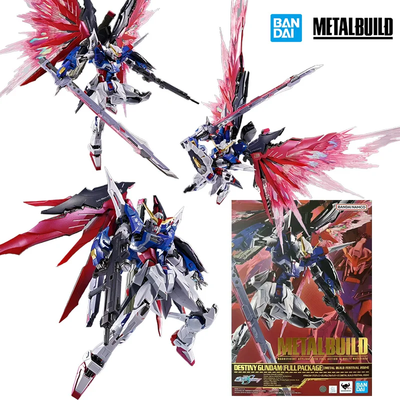 Bandai MB Destiny Gundam Full Package Metal Build Festival 2024 18Cm Anime Original Action Figure Model Toy Gift Collection