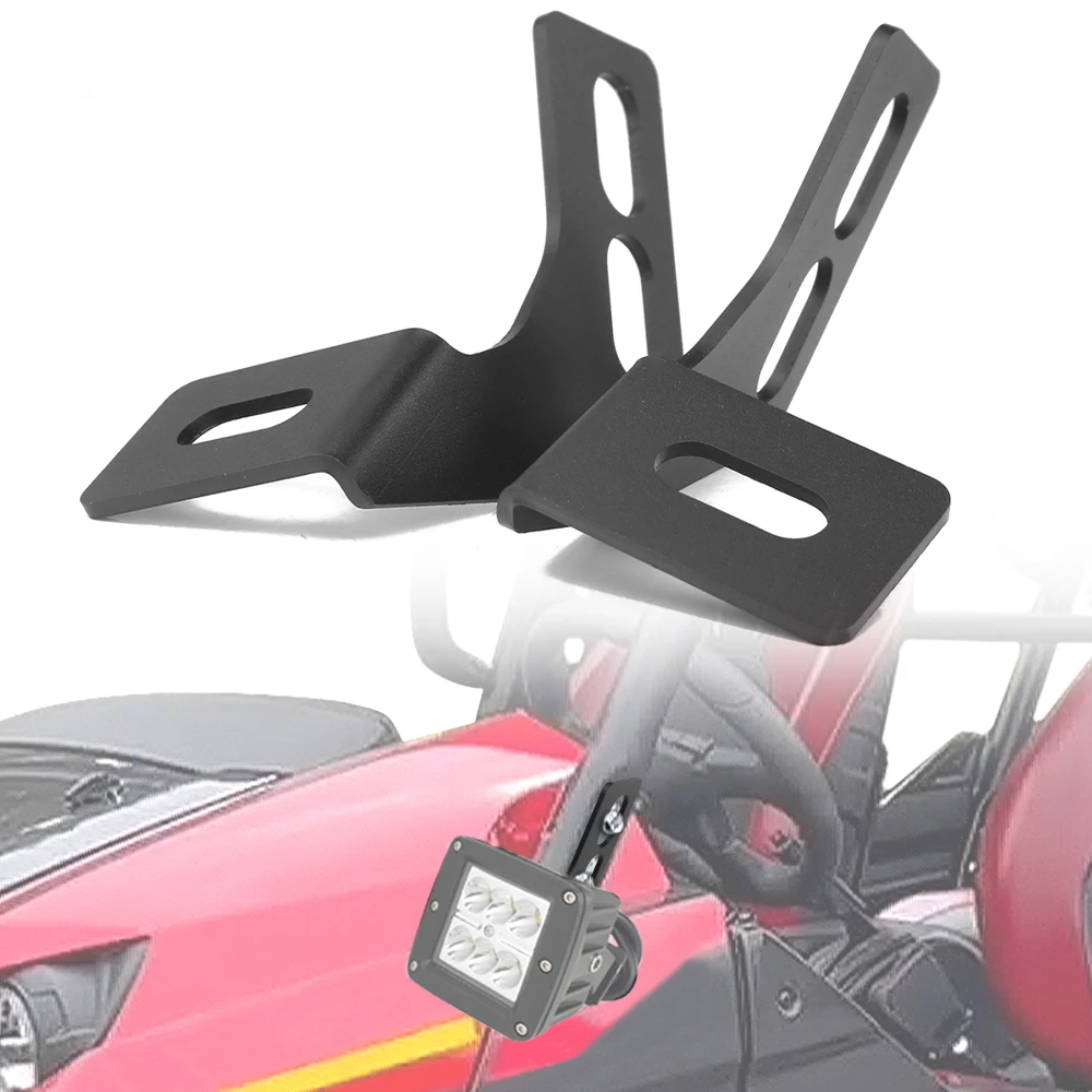 

Fit For Pioneer 1000 &700 &500 Kawasaki Teryx 750 800 Teryx4 ATV & UTV Parts Pillar LED Light Pod Below Windshield Mount Bracket