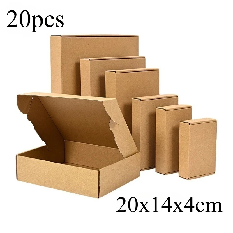 5/10/20 Stuks Golfkartonnen Doos Mailers Voor Mailer Pack Bruin Kartonnen Verzenddoos Golfkarton Mailer verzenddoos Product