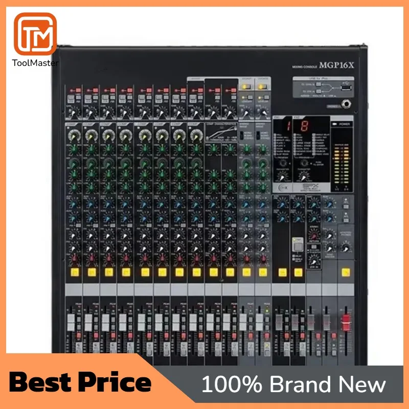 【2026】MGP16X 16 Channel Professional Audio Mixing Console Pro Audio Digital Multi Effector Processor For Stage Sound System