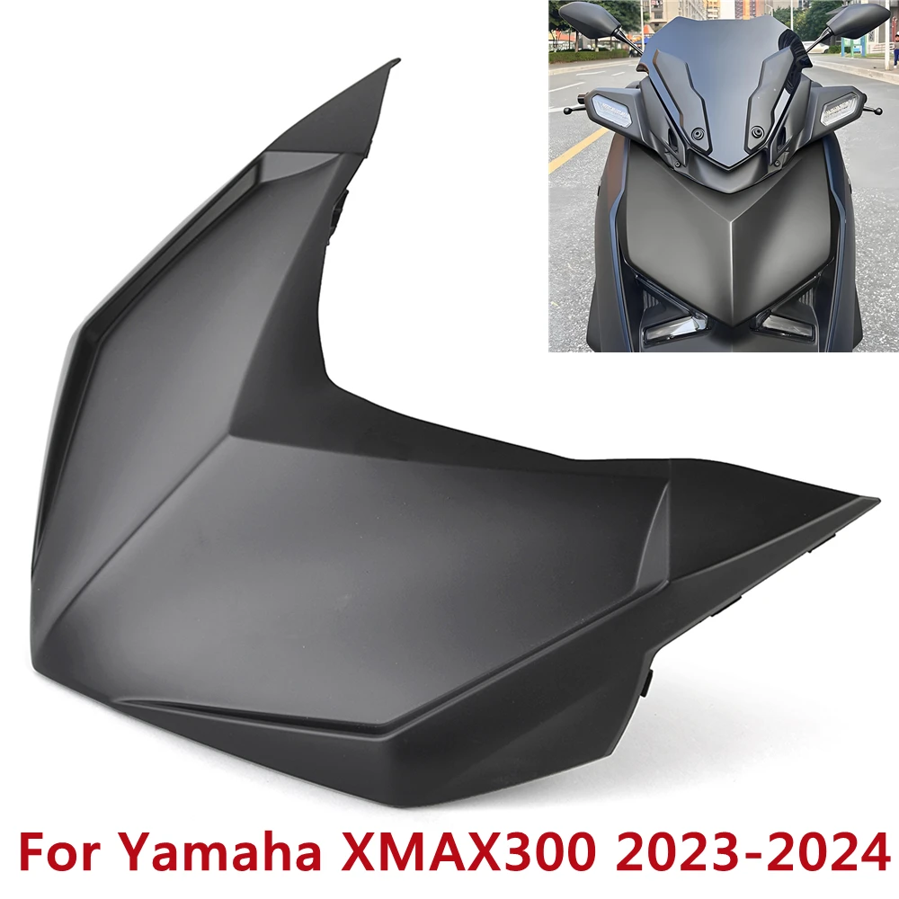 Motorcycle Front Headlight Headlamp Upper Cover For Yamaha XMAX300 X-MAX 300 2023 XMAX 300 2024 Front Headlight Fairing Cover