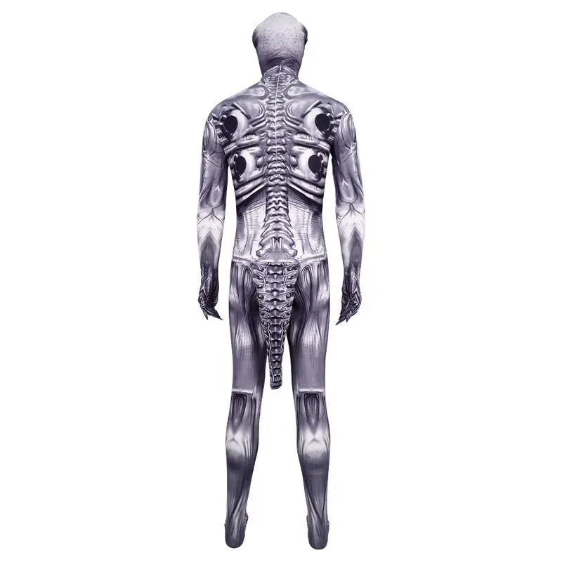 Traje de Cosplay de alienígena de terror de loween, disfraz de plang de rol, mono ex, traje de alienígena aterrador para op transfronterizo