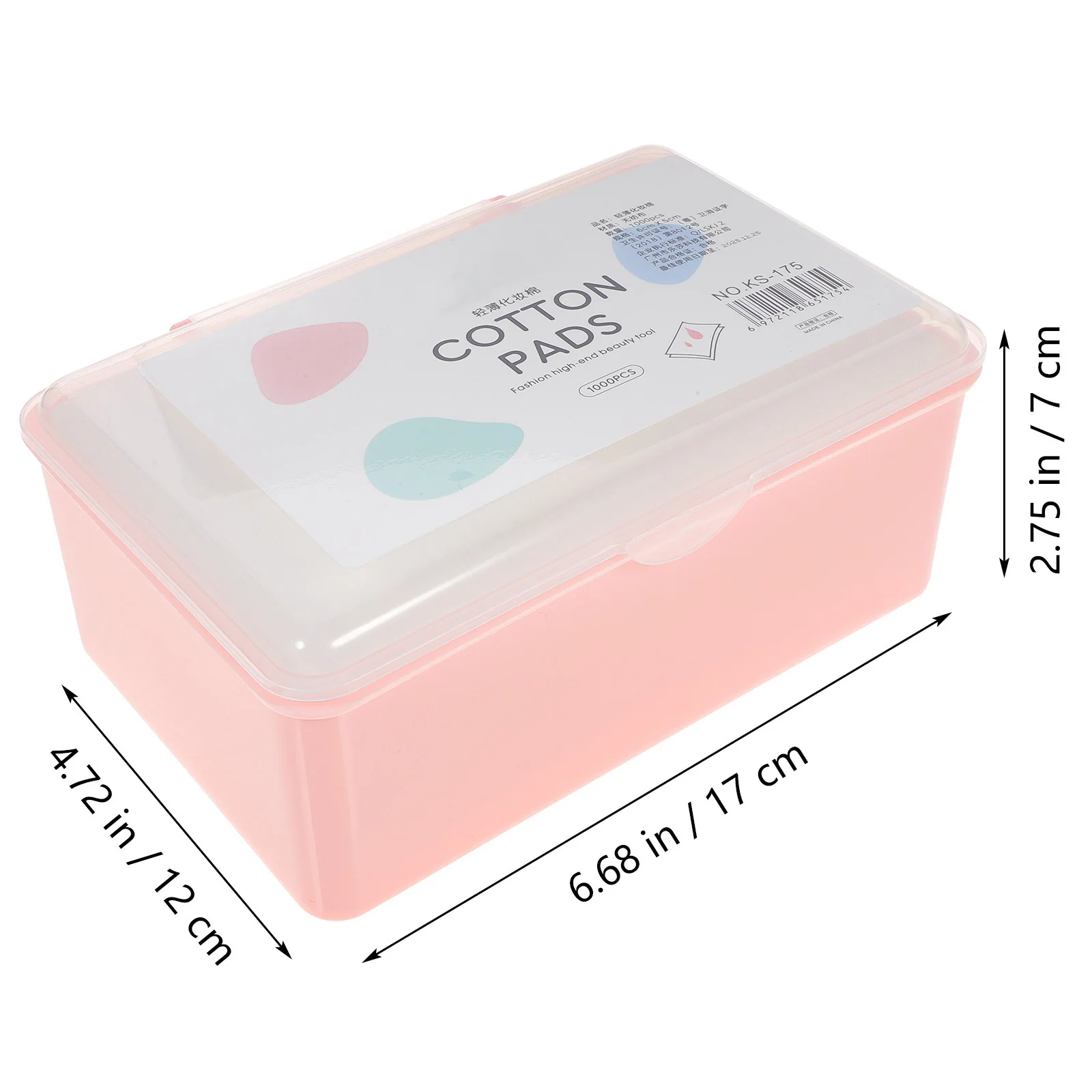 1000 Stück Make-up-Wattepads, Einweg-Gesichtsreinigungspads für die Entfernung von Gesicht, Augen, Lippen, Öl, Vlies-Schönheitsbedarf