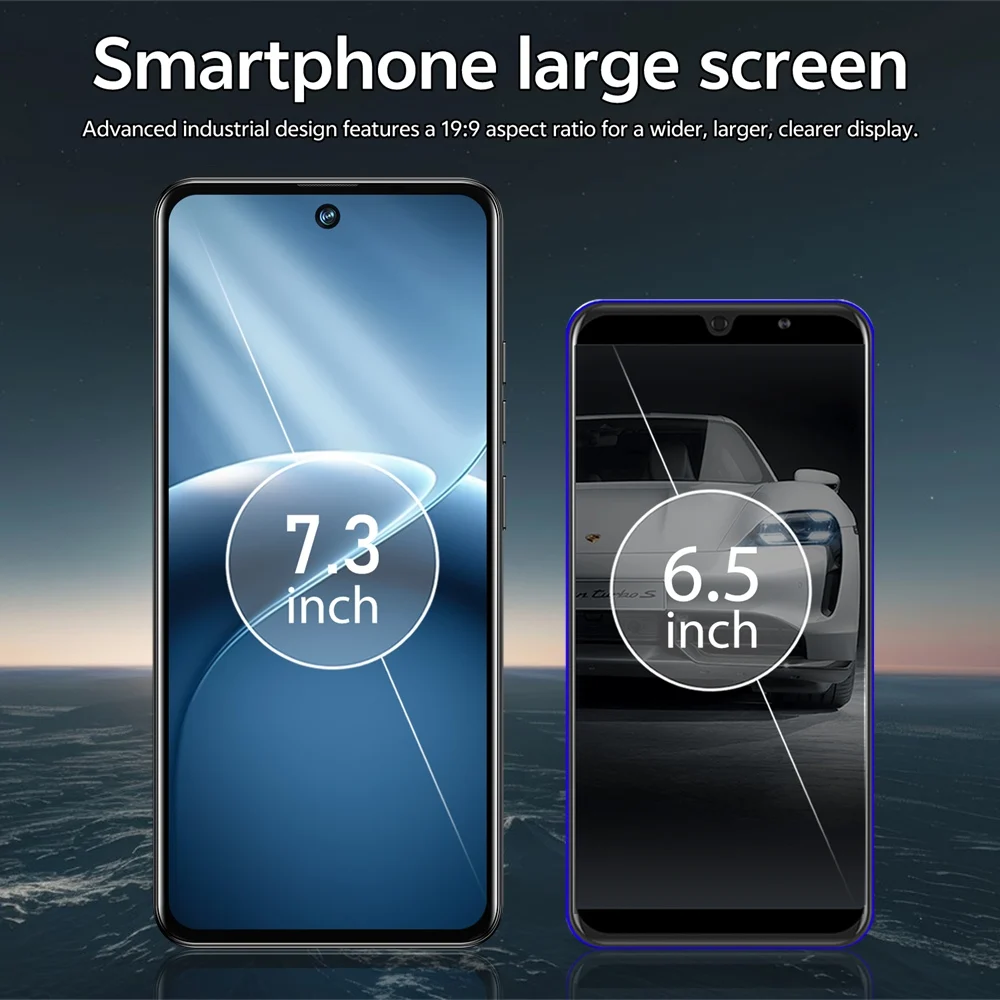 K-Touch C26 Ultra Mobile Phones Smartphone Android 15 Cell Phone 5G Dual Sim 7.3 HD 22GB 2TB 8000mAh Face Unlock 16+48MP Camera Global Version Cellphones For Men Women