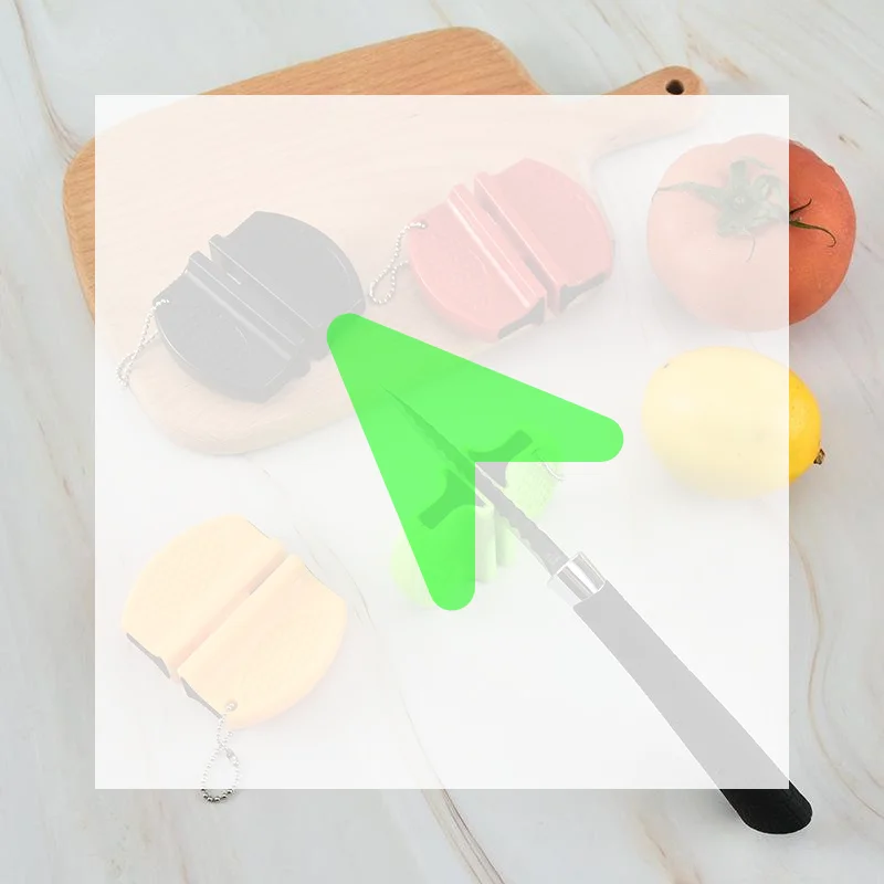 Outdoor Camping Knife - #Mini Knife Sharpener Rough And Delicate