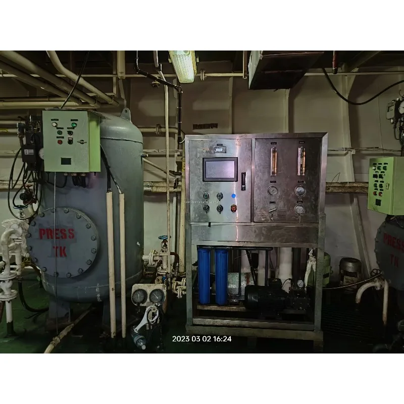 Desalinatore per barche Sistema ad osmosi inversa Creatore d'acqua Pompa per acqua di mare Desalinizzazione dell'acqua Desalinizzazione del mare Purificazione delle piante