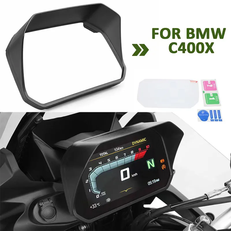 Sun Visor Instrument protection film For BMW R1200GS ADV R1250GS R/RS F850GS F750GS S1000RR S1000XR S1000R C400X  F900R F900XR