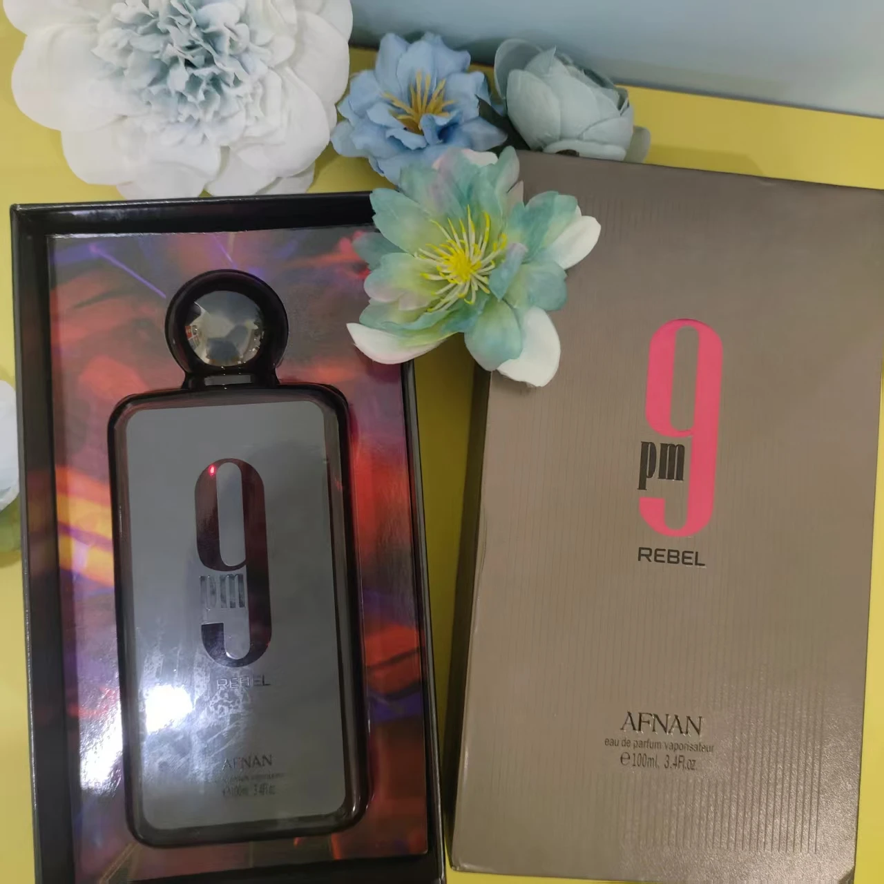 عطر أفنان 9pm أحمر للجنسين عطر عالي الجودة عطر عربي أصلي للرجال والنساء #3