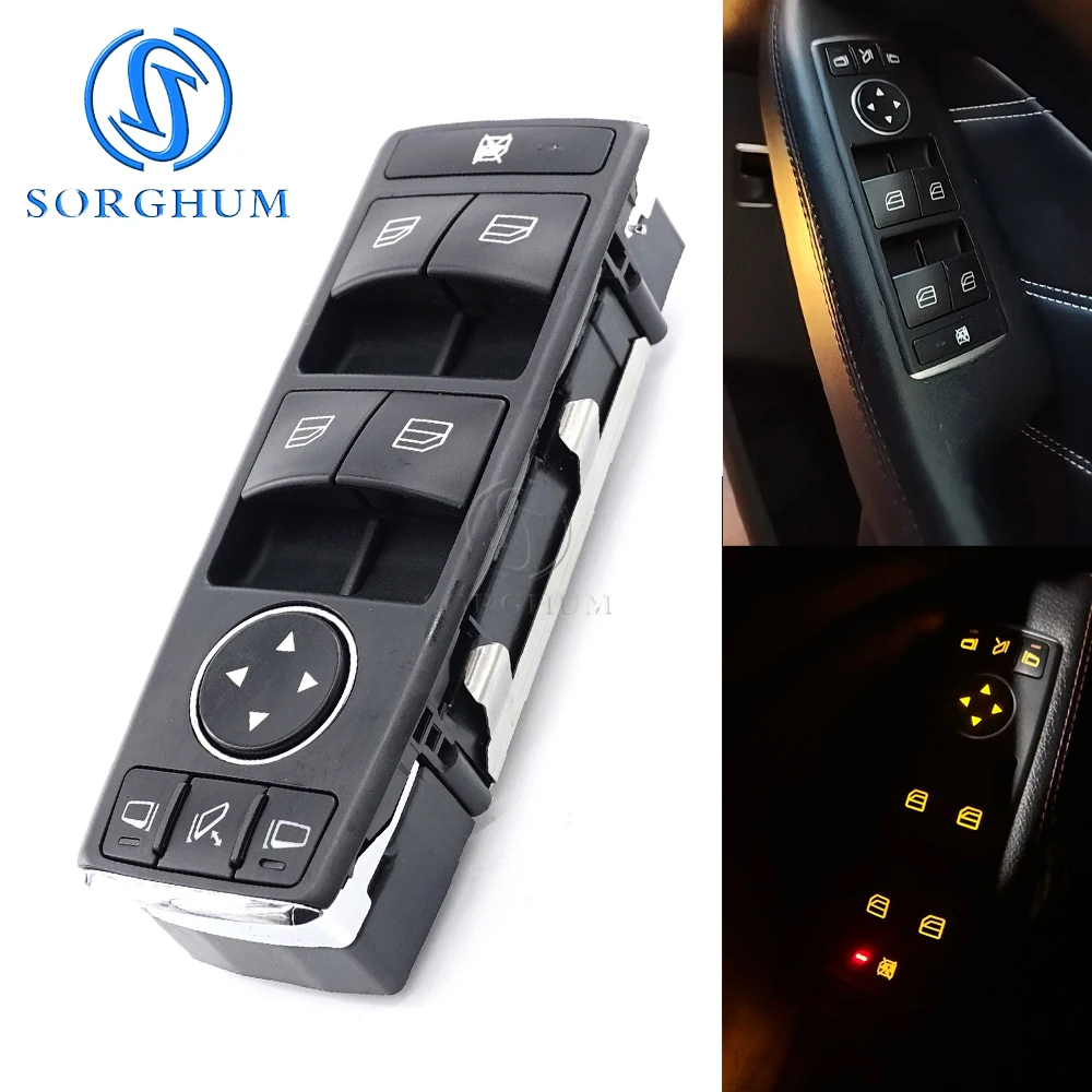 1669054400 Electric Power Window Switch For Mercedes Benz X204/W204/W212/W207 Window Regulator Button 2049055402 A2049055302