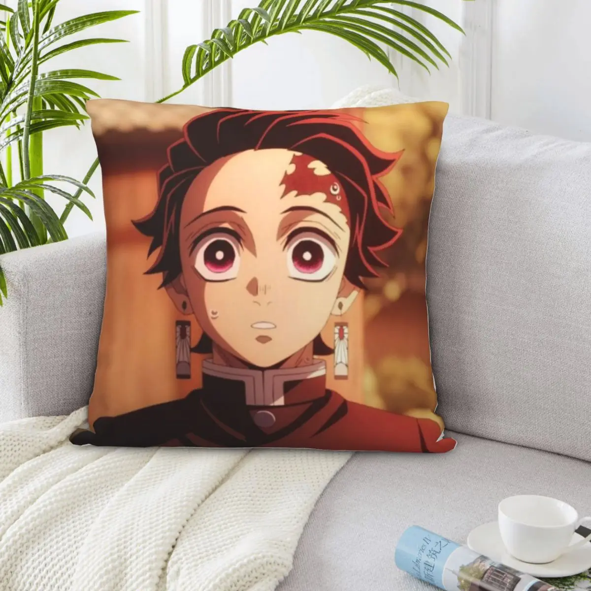 شيطان القاتل 000842 غطاء أريكة وسادة تغطي غطاء وسادة أريكة Dakimakura كيس وسادة غطاء وسادة