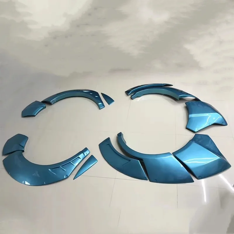 

Fender Flares Arch Wheel Eyebrow Protector Mudguard Sticker For Toyota IZOA CHR 2018-20 convert gloss black 12pcs