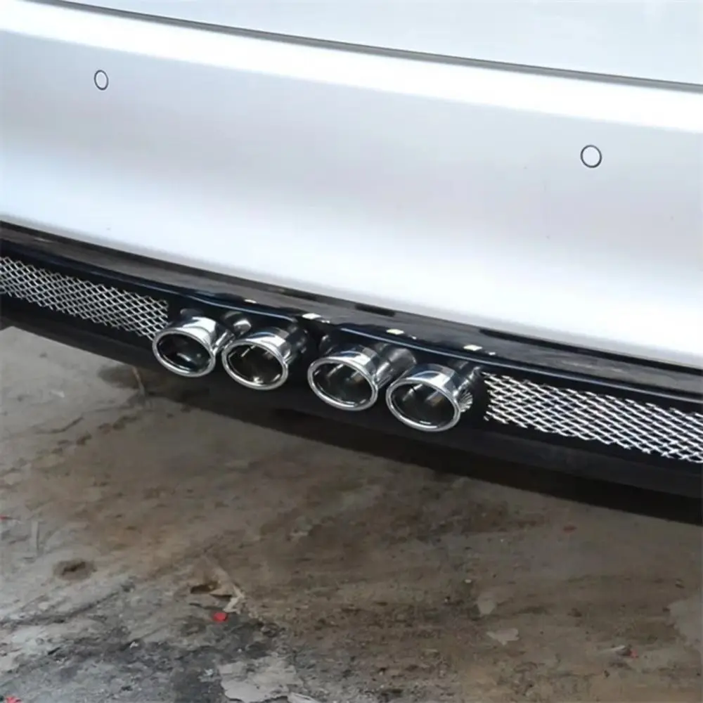 

Наклейки на имитацию выхлопной трубы без сверления, крутой дизайн, декоративные, универсальные, для имитации отверстия выхлопа, для вентиляционной решетки.