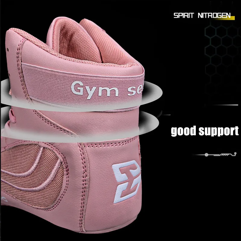 Professional Wrestling Boots Men Boxing Shoes Equipment Non-Slip Comfortable Women Sneakers Breathable Adult Wrestling Shoes