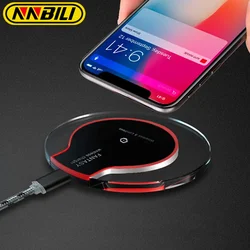 NNBILI Wireless Charger for iPhone 15 14 13 12 16 micro usb Induction Fast Wireless Charging Pad For Samsung S20 S21 S22 S23 ﻿