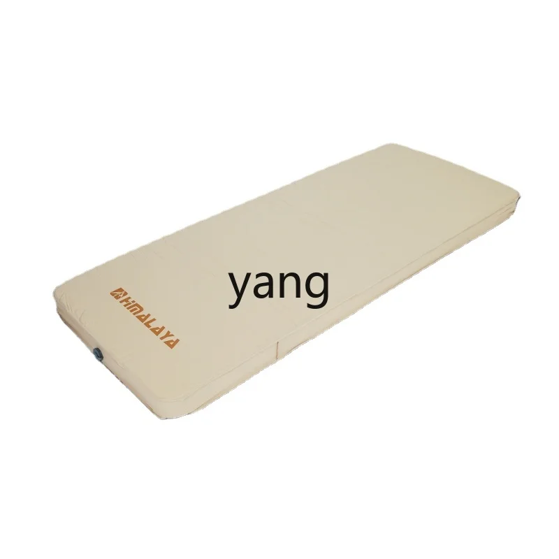 Yjq Automatic Inflatable Mattress Thickened Floatation Bed Tent Sleeping Mat Single Double Camping Cheese Moisture Proof Pad