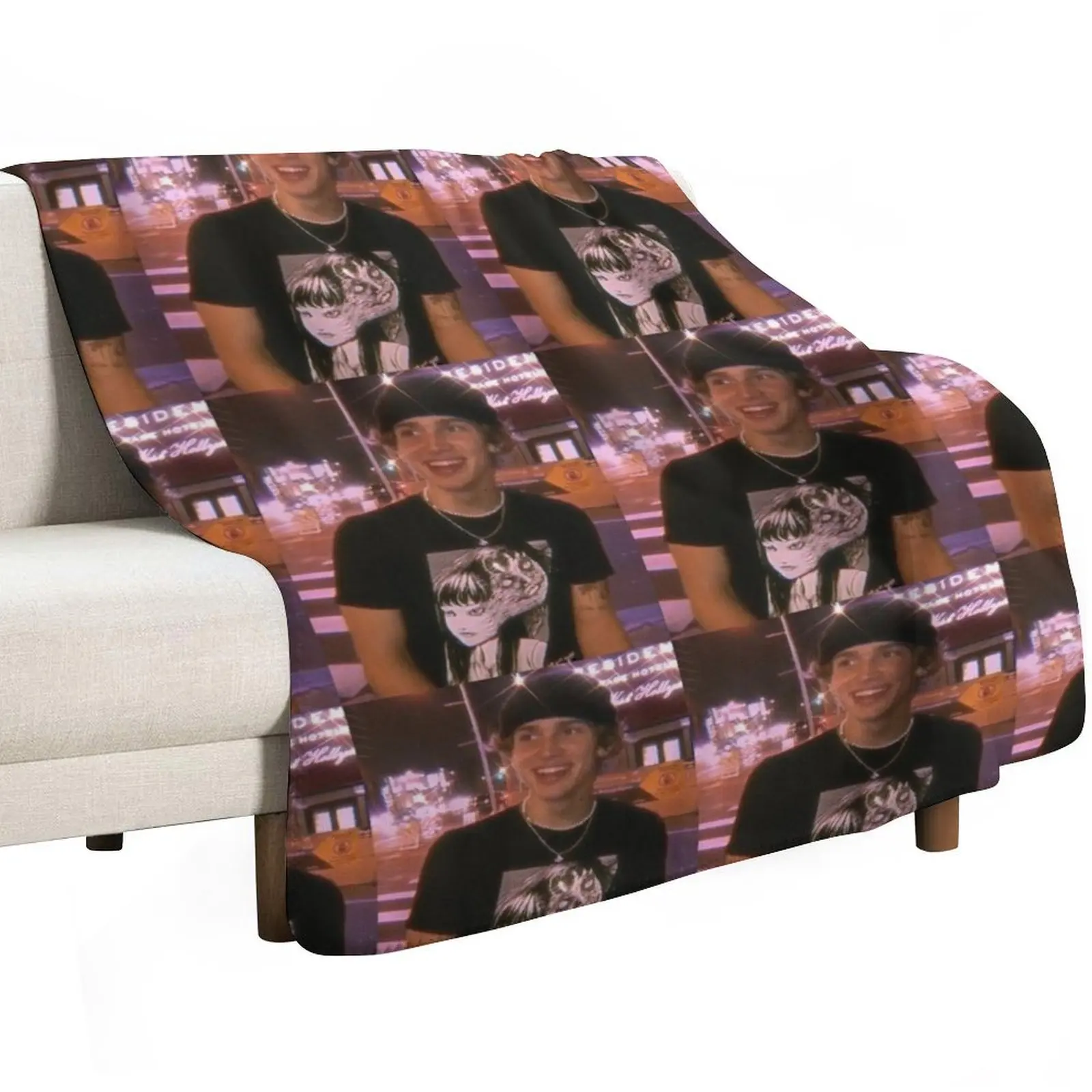 vin hacker :) Throw Blanket Soft Comfort Blanket for Reading Watching TV