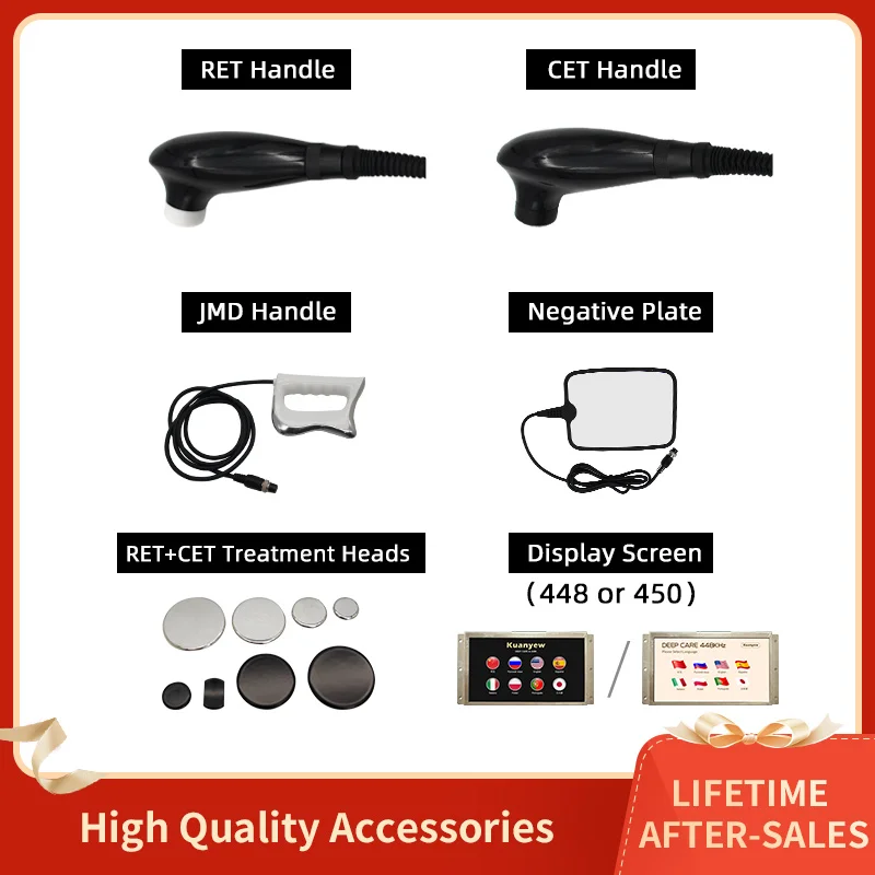 

448K RF Physical Therapy Relieve Pain Deep Warm Advanced Technology High Quality CET RET JMD Negative Plate Attachment