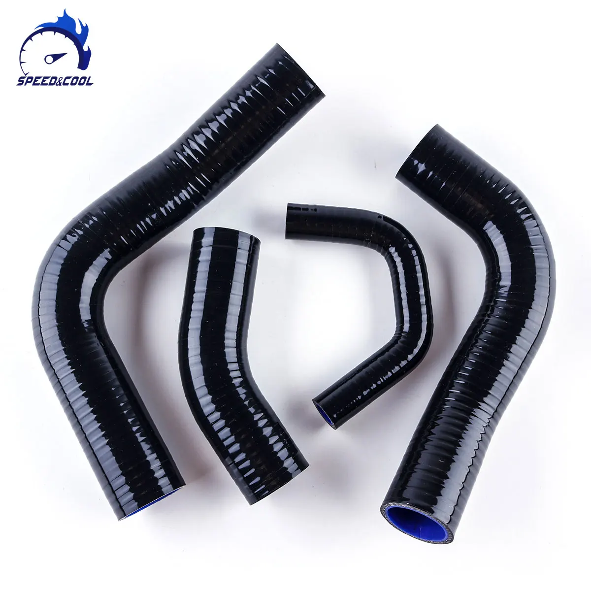 SPEED&COOL Silicone Radiator Coolant Pipe Tube Hose Kit For 1990-1992 Toyota Landcruiser 80 Series FJ80 3F 4.0L view 2