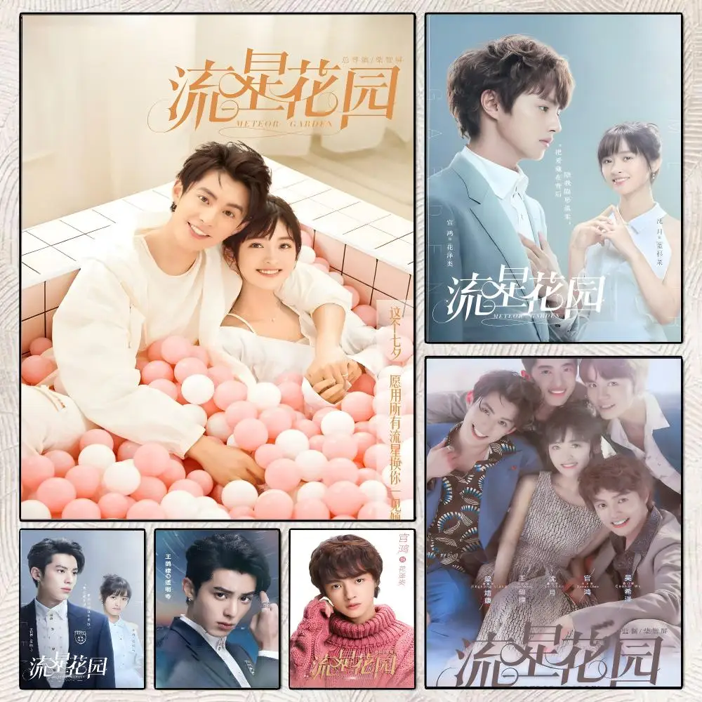 1pc M-Meteor Garden Teleplay Poster Decorative Wall Art Stickers Mural For Home Living Room Hallway Decor Gift
