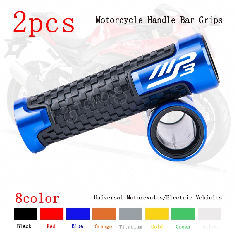 Empuñaduras de manillar de aluminio CNC antideslizantes para motocicleta Piaggio MP3300 MP3500 MP3 250 300 500 HPE Sport Scooter