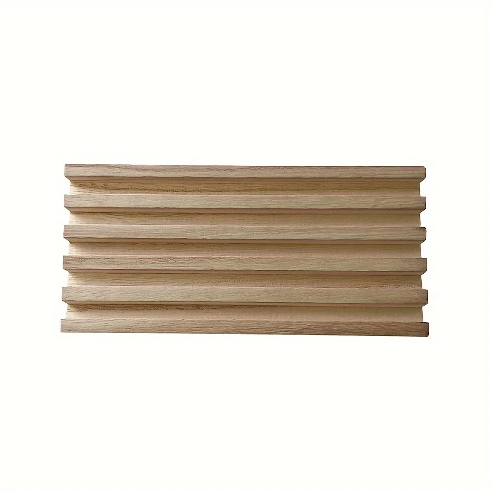 4pcs Desktop Storage Shelf with Grooves for Small Items, Mini Stationery, Chess, and Toy Storage