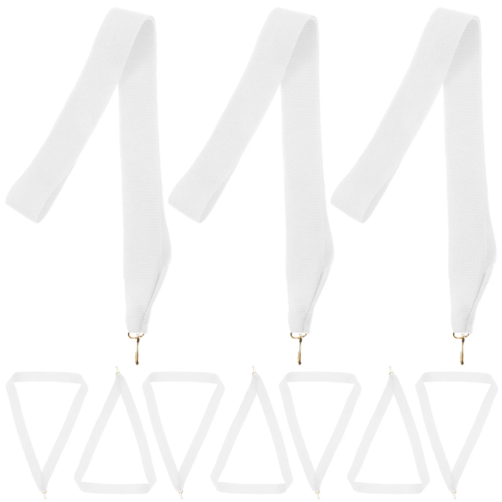 

10Pcs Multi-Function Medal Lanyards Strong Clip for Party School Achievements Athletic Meet Decoration Supplies