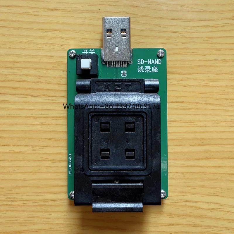 SDNAND Test Stand to USB SDNAND Burn Stand to USB LGA8 to USB Card Reader Burner
