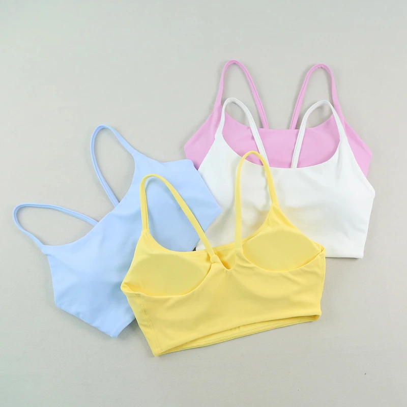Women's New Style Close-Fitting Yoga Bra Breathable Comfortable Short Sports Fitness Bra