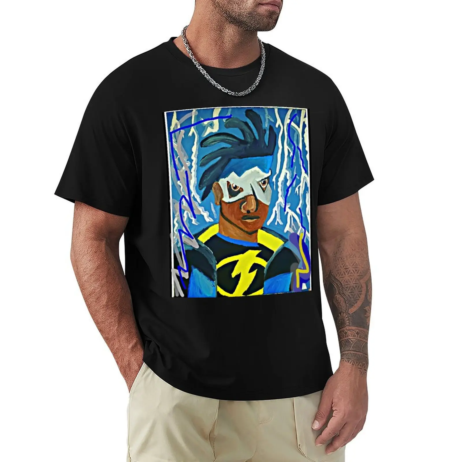 Static Shock T-Shirt Ultra Soft Breathable Tee Top