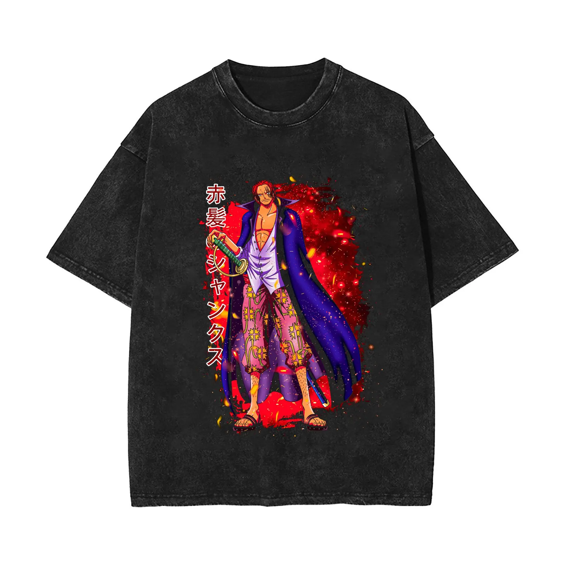 

Men's One Piece Anime Merchandise T Shirt 2026 Summer Cotton Casual Streetwear Style Streetwear Y2K Unisex