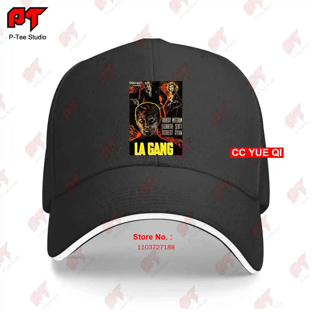 La Gang Movie Poster 1952 Robert Mitchum Baseball Caps Truck Cap 3NEU