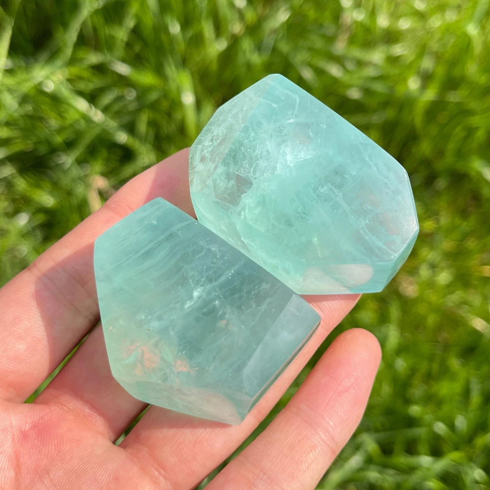 Natural Green Fluorite Freeform Holiday Gift for Occasions Like Christmas Halloween Easter for Home and Office Decoration