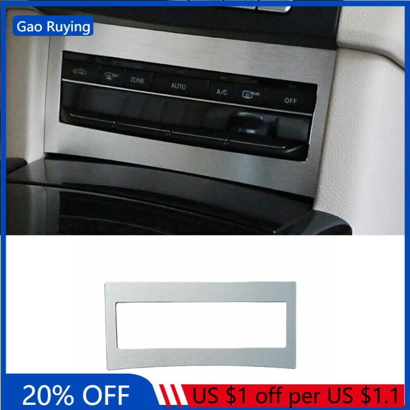 

For Mercedes Benz E Class W212 2008-2015 Car Central control panel button frame Cover Trim Stickers Interior Car Accessories