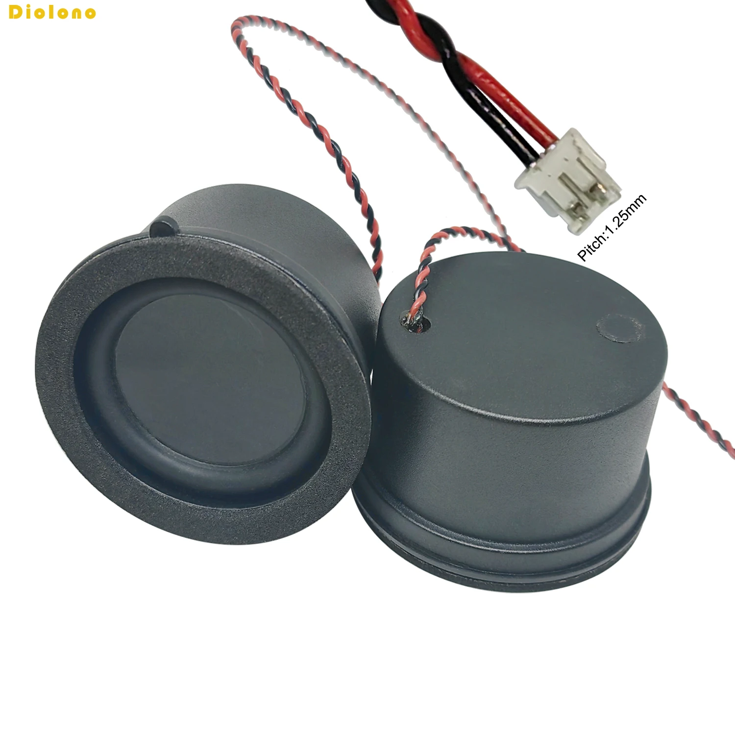 2 шт., 8 Ом, 3 Вт, 5132, аудиопортативный цилиндрический динамик, 16 мм, двойной неодимовый магнитный Bluetooth-динамик